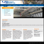 Screen shot of the Westpark Construction Ltd website.