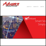 Screen shot of the Advance Business Solutions Ltd website.