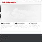 Screen shot of the Full-tilt Computing Ltd website.
