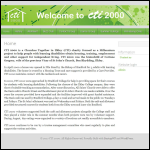 Screen shot of the Cti 2000 website.