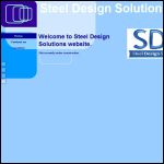Screen shot of the Steel Design Solutions Ltd website.