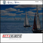 Screen shot of the Access Marine Ltd website.