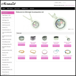 Screen shot of the Mermaids Hair Accessories Ltd website.