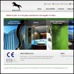Screen shot of the Silver Glass Company Ltd website.