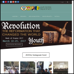 Screen shot of the South West Youth Ministries website.