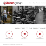 Screen shot of the The Rubicon Group Ltd website.