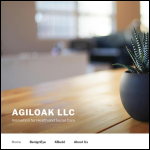 Screen shot of the Agiloak Ltd website.