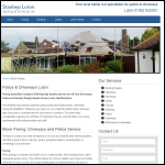 Screen shot of the Stanleys Roofing & Building Luton website.