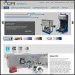 Screen shot of the Compressor Products International Ltd website.