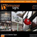 Screen shot of the Brinsmoor Solutions Ltd website.