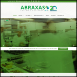 Screen shot of the Abraxas Catering Equipment Ltd website.