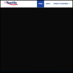 Screen shot of the Textile Enterprises Ltd website.