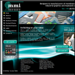 Screen shot of the MMI Ltd website.