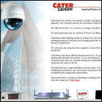 Screen shot of the Caterlease Ltd website.
