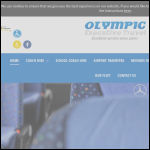 Screen shot of the Olympia Executive Ltd website.