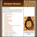 Screen shot of the Chickpea Ltd website.