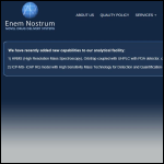Screen shot of the Enem Ltd website.