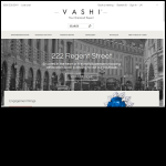 Screen shot of the Vashi website.