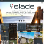 Screen shot of the Slade Properties Ltd website.
