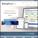Screen shot of the Bookinghound.com website.