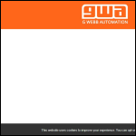 Screen shot of the G Webb Automation Ltd website.