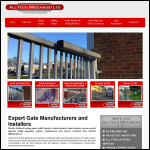 Screen shot of the All-Tech (Midlands) Ltd website.