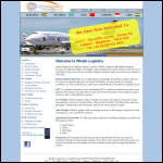 Screen shot of the Whalin Logistics Ltd website.