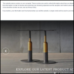 Screen shot of the Hill Cross Furniture Ltd website.
