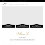 Screen shot of the Fina Restaurants Ltd website.