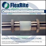 Screen shot of the FlexRite Chemgiene Ltd website.