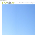Screen shot of the Ecovit Ltd website.