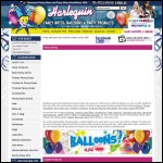 Screen shot of the Harlequin website.