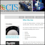Screen shot of the Cts Automation Ltd website.