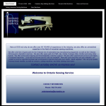 Screen shot of the Smiths Sewing Machines Service Ltd website.