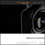 Screen shot of the Hawkeye Media Ltd website.