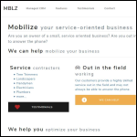 Screen shot of the Mobilize Systems Ltd website.