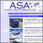 Screen shot of the Adrian Smith Associates Ltd website.