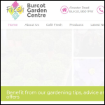 Screen shot of the Burcot Lane Nurseries Ltd website.