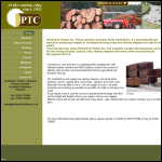 Screen shot of the Perthshire Timber Co website.