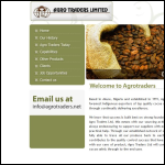 Screen shot of the Agro Traders Ltd website.