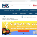 Screen shot of the MX Wholesale website.