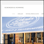 Screen shot of the Ockenden & Hemming Ltd website.