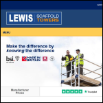 Screen shot of the Towers & Sanders Ltd website.