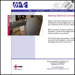 Screen shot of the Branney Electrical Contractors Ltd website.