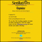 Screen shot of the Sintillation website.