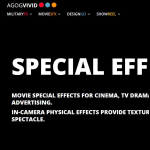Screen shot of the Pragmatic Effects Ltd website.