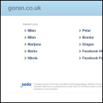Screen shot of the Goran Plastics Ltd website.