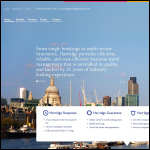 Screen shot of the Harridges Ltd website.