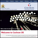 Screen shot of the Cochran Ltd website.
