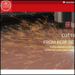 Screen shot of the Kerf Developments Ltd website.
